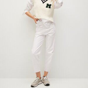 MANGO HIGH-WAIST BALLOON JEANS